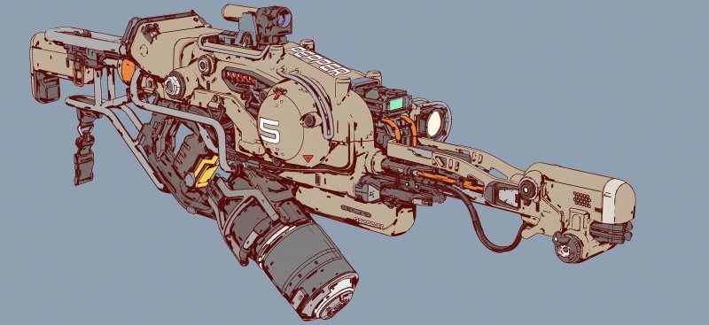 Cyberpunk 2077 дробовик