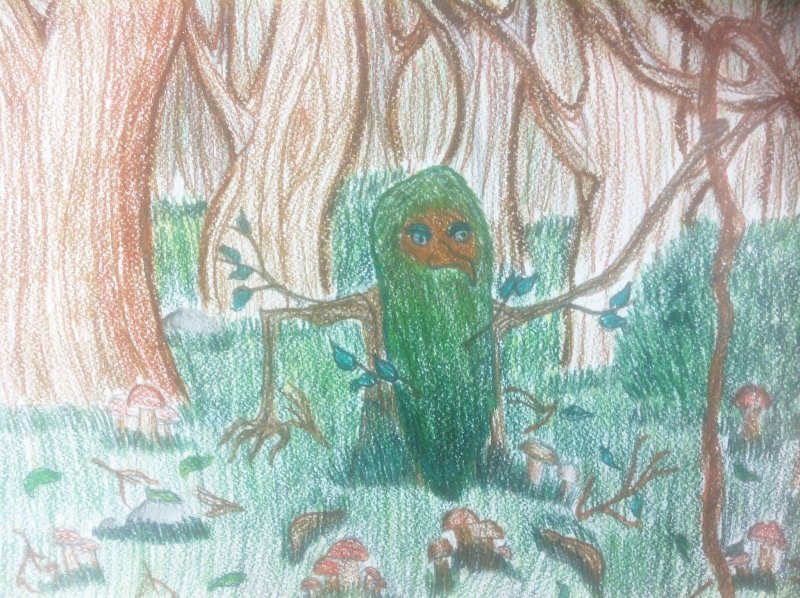 Рисование Леший