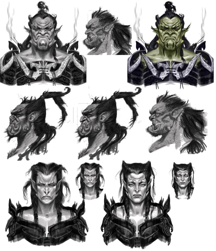 The Elder Scrolls орки арт