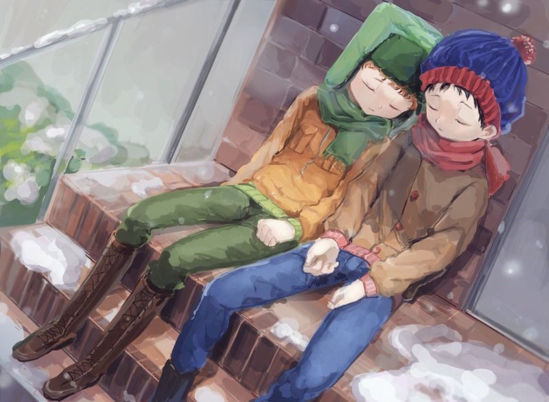Южный парк Кайл и Стэн 18