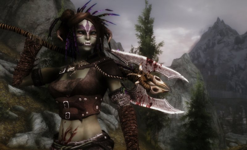 Орчиха Elder Scrolls