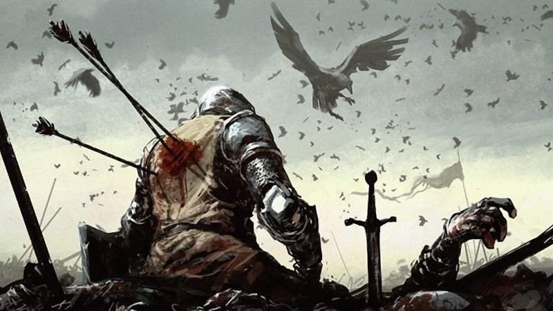 Dark Souls 3 Падший рыцарь арт