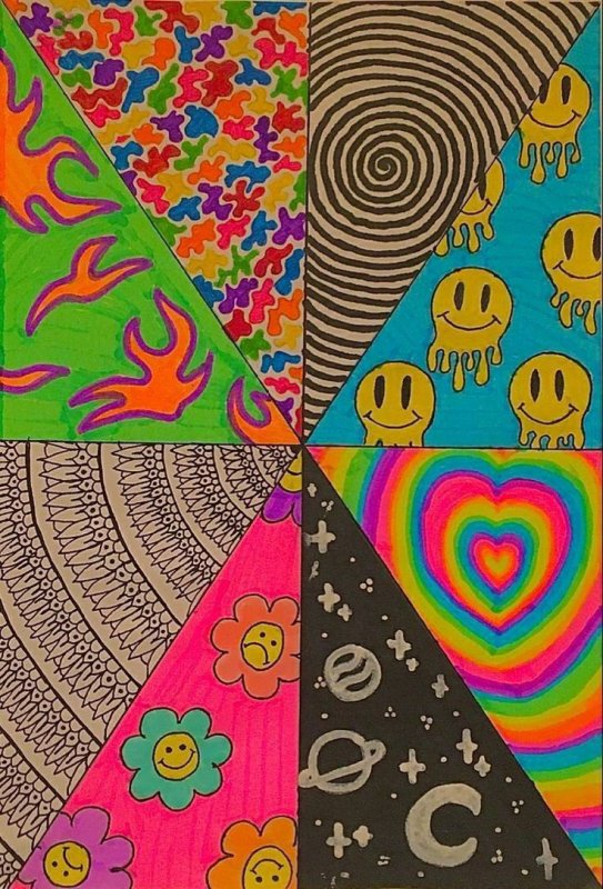 Принты в стиле эстетики