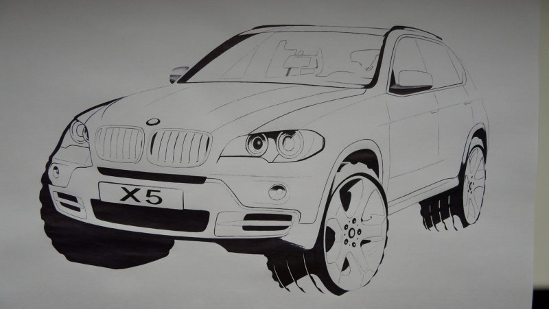 машина bmw x 5