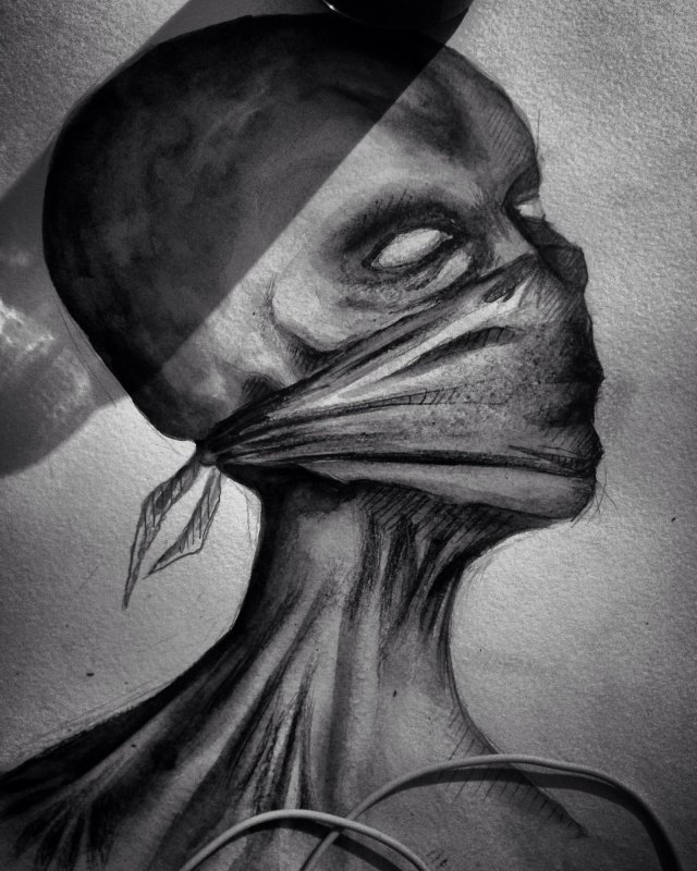 Страшные рисунки карандашом
