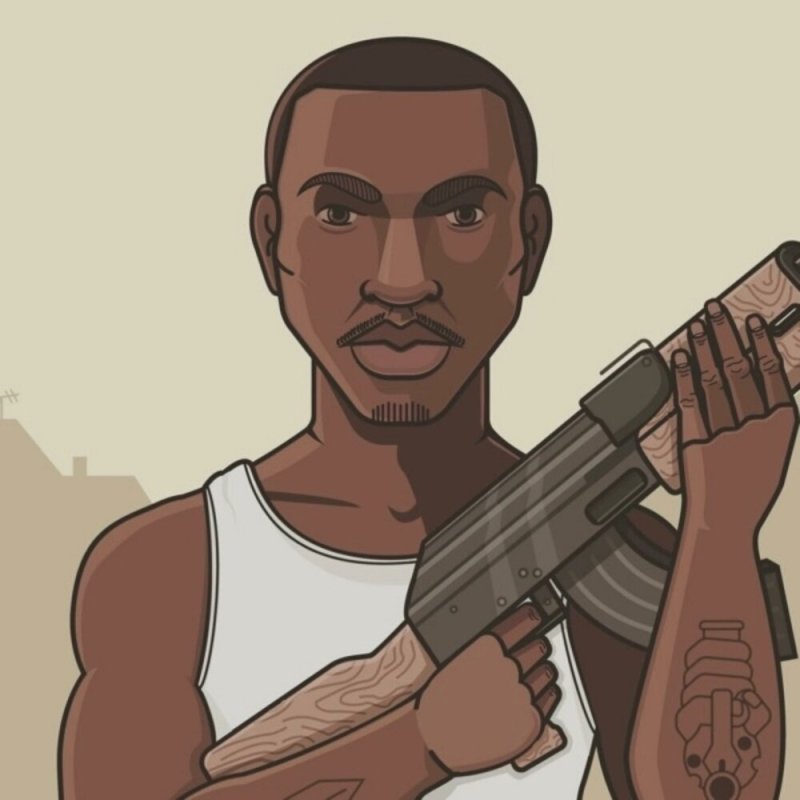 CJ, Carl Johnson, Сиджей, Карл Джонсон