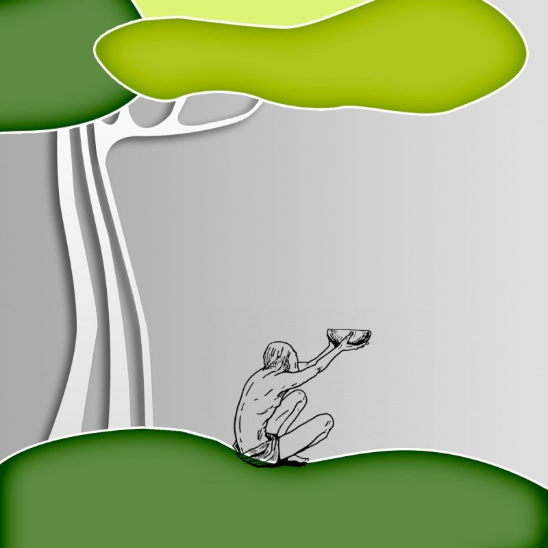 Рисунок к рассказу Гришина милостыня