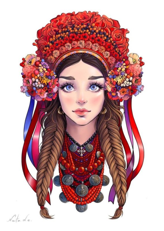 Русские красавицы арт