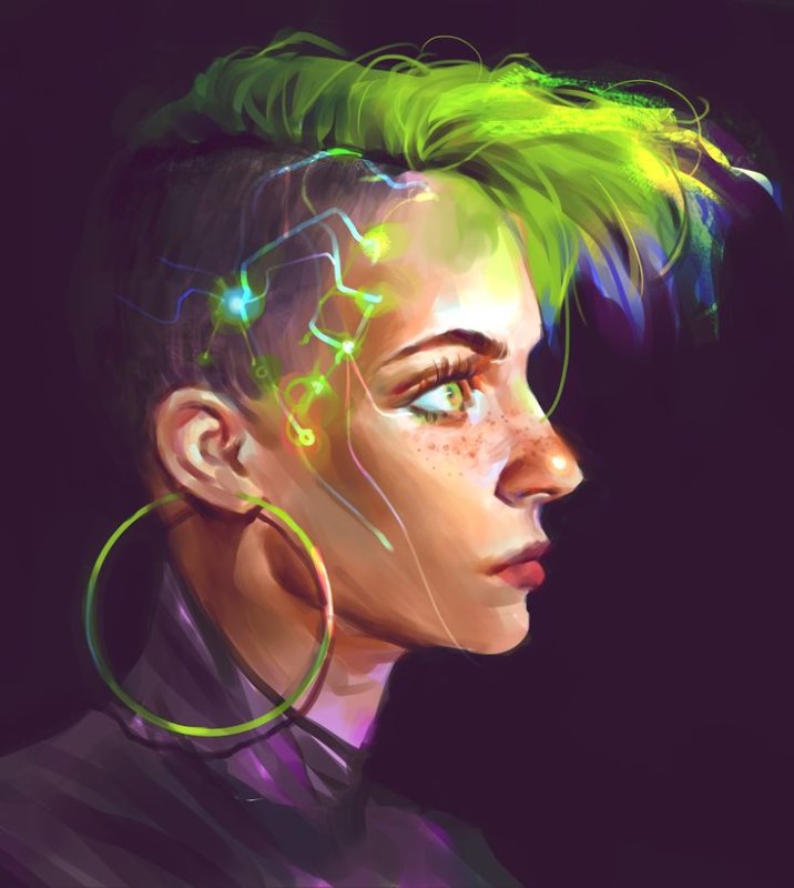 Cyberpunk 2077 арты