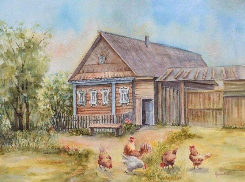 Сельский пейзаж