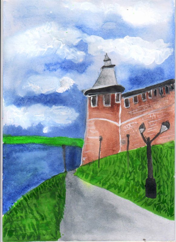 Зарисовки Нижегородский Кремль