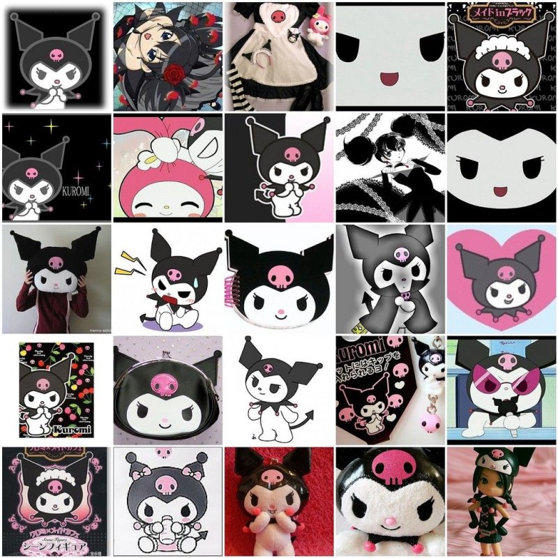 Китти Kuromi инди КИД Стикеры