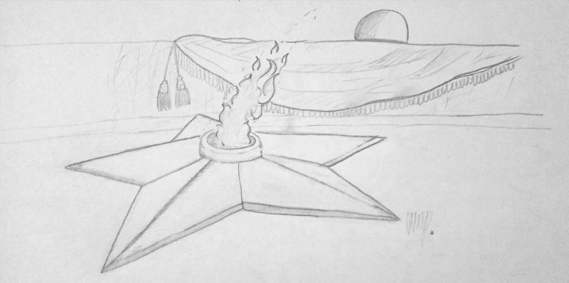Памятник рисунок