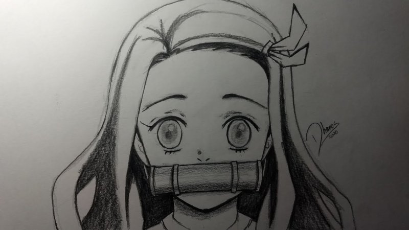 Назуко аниме клинок рассекающих демонов