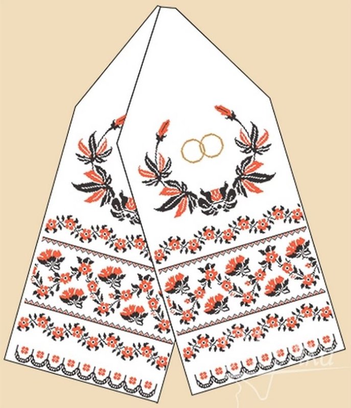 Рисование рушника
