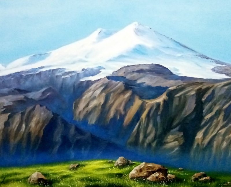 Куинджи горы Кавказа