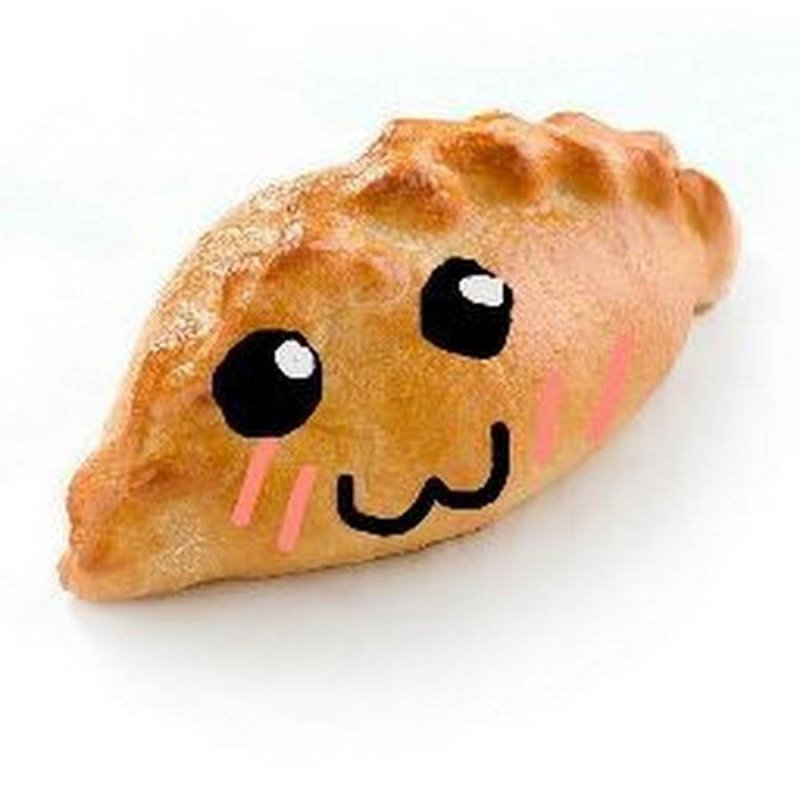 пирожок с глазами