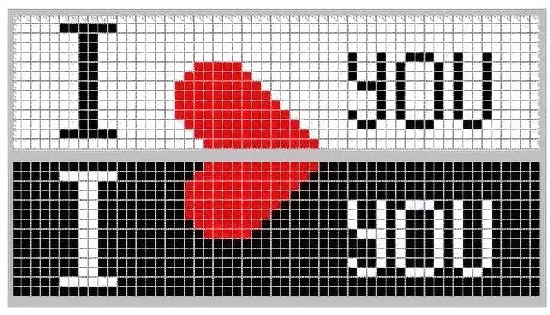 Схемы парных фенечек прямым плетением