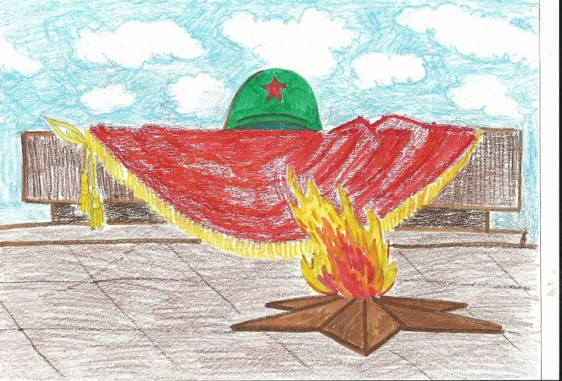 Рисунок на тему день Победы
