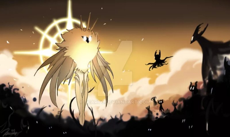 Всевышняя лучезарность Hollow Knight