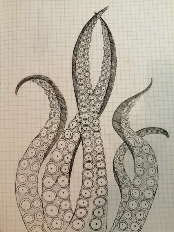 Зарисовка щупалец