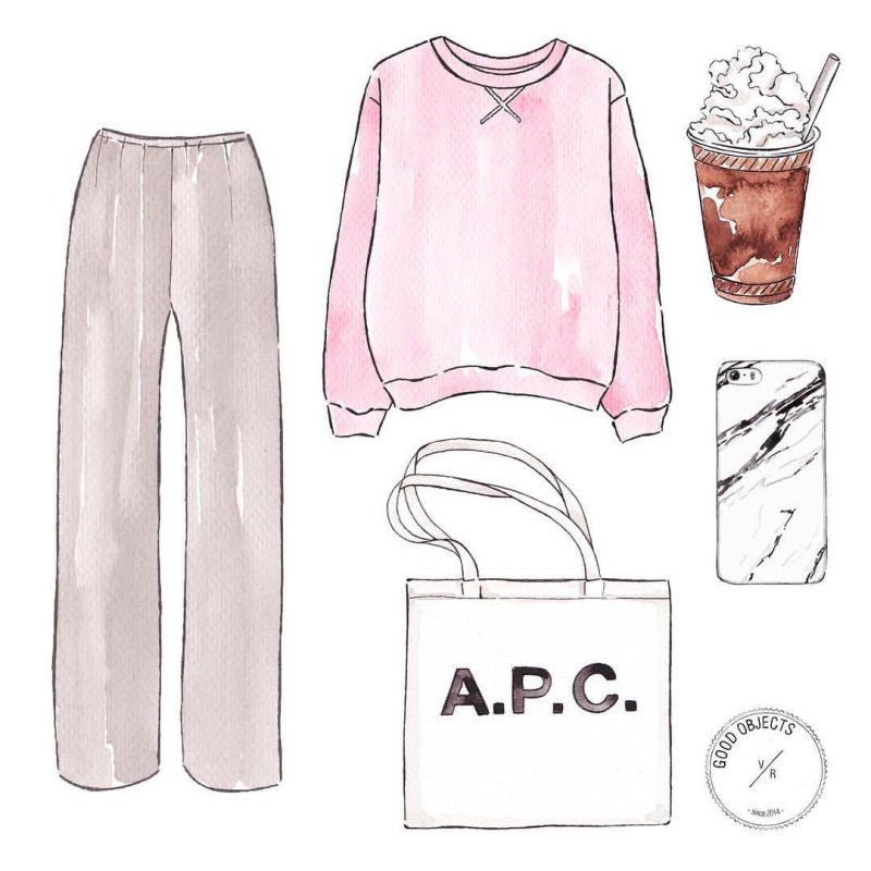 одежда рисунки для срисовки