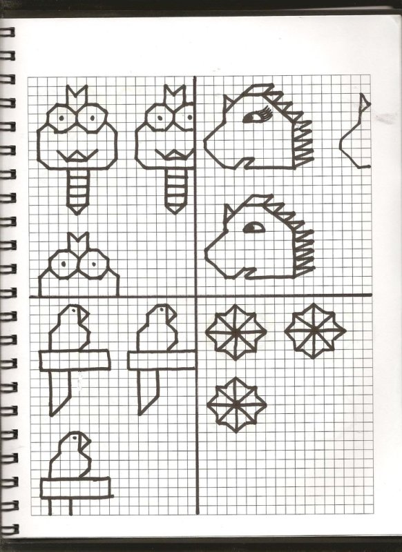 Рисунки в кле току