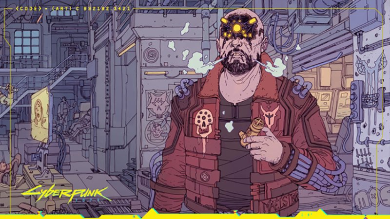 Мальстрем арт киберпанк 2077