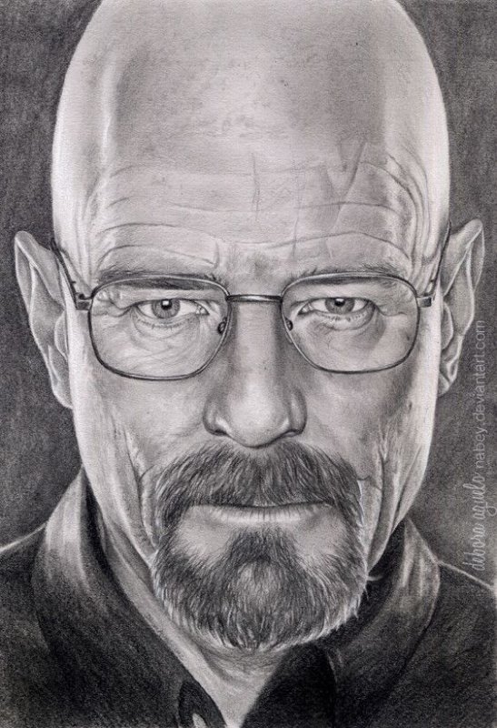Walter White portrait
