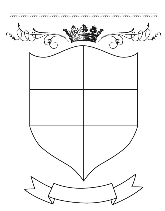 Семейный герб рисунки