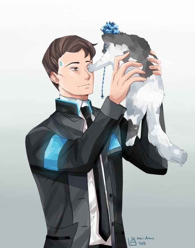 Connor rk800 Art Detroit