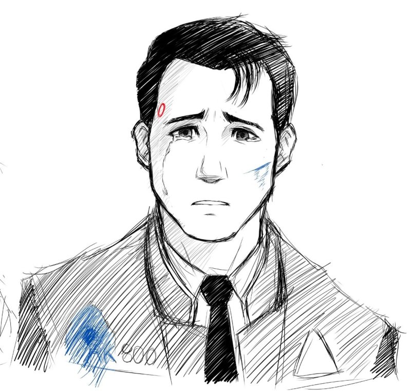 Detroit become Human Коннор