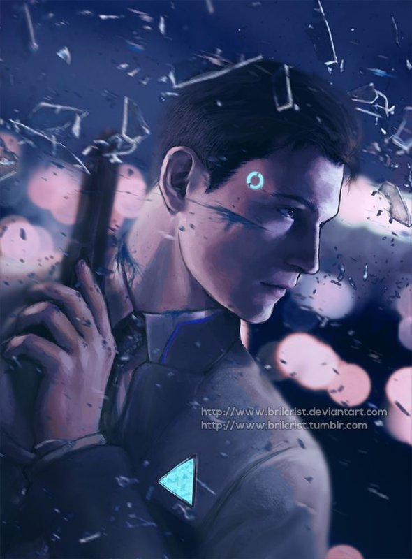 Detroit become Human Коннор на аву