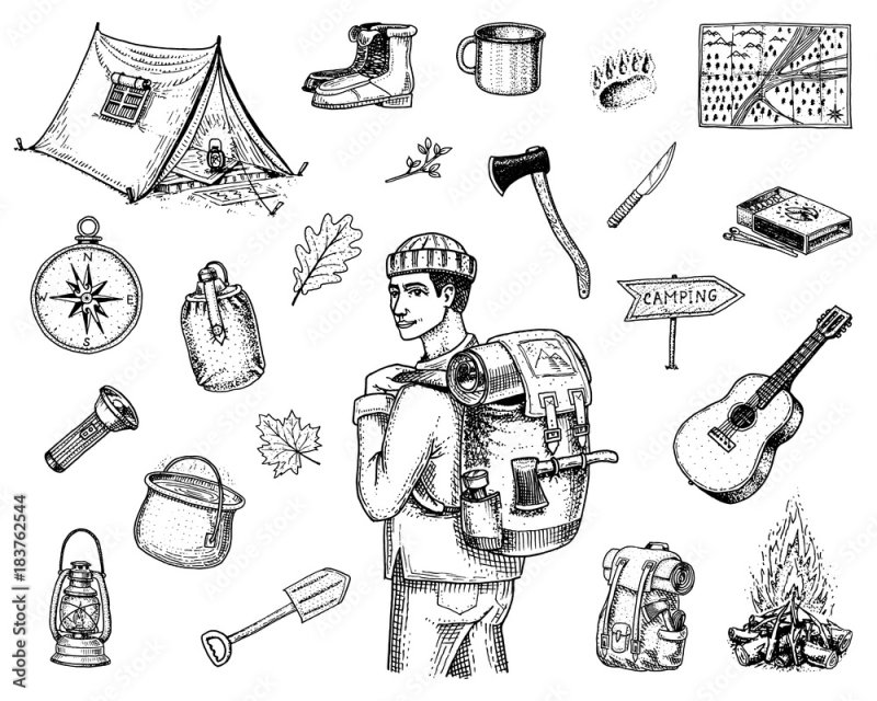 снаряжение туриста для похода для детей