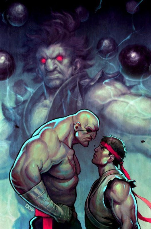 Street Fighter Sagat Art
