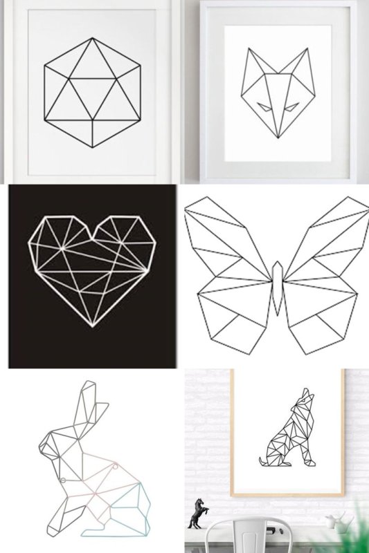 Геометрические рисунки