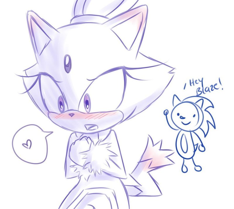 Sonic the Hedgehog Blaze the Cat