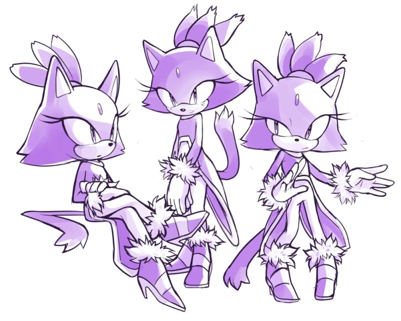 Sonic the Hedgehog Blaze the Cat