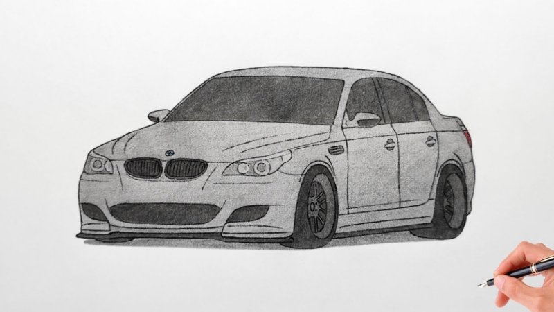 BMW e60 m5 контур