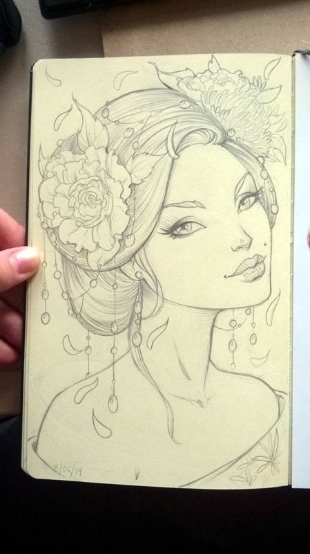 Скетчбук для рисования карандашом