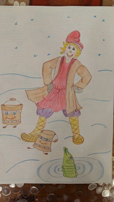Нарисовать Емелю