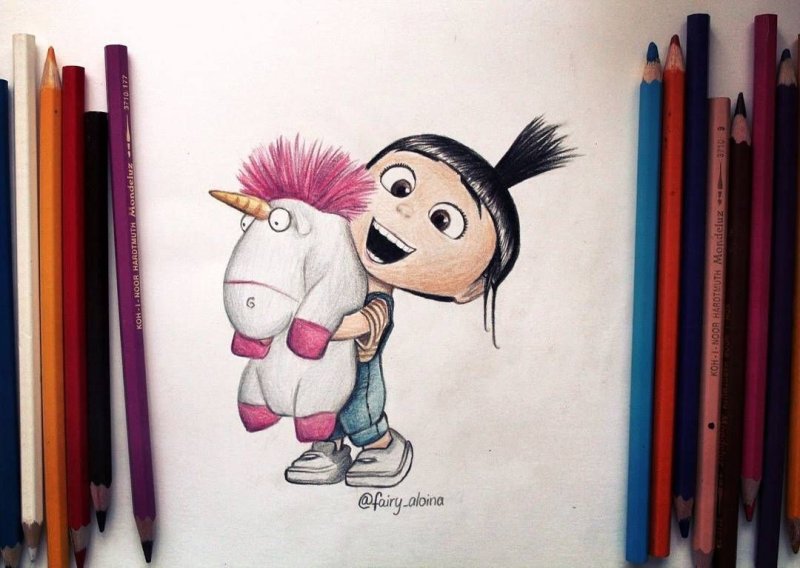 Гадкий я Агнес и Единорог