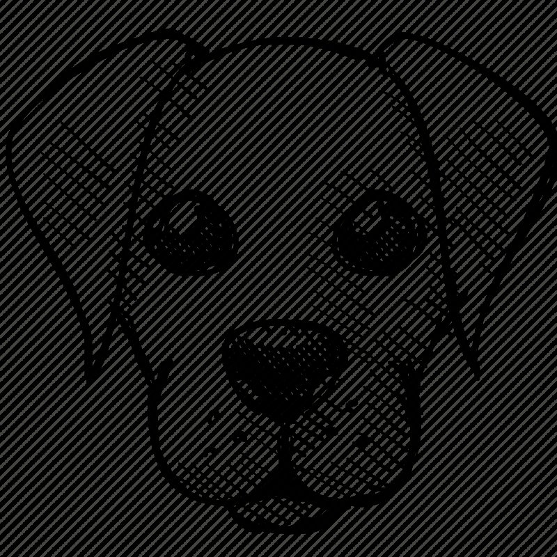 Собака рисунок