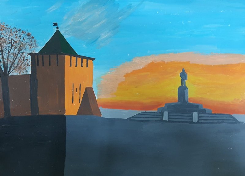 Нижний Новгород Кремль арт
