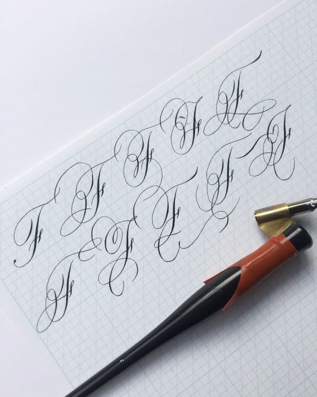 Каллиграфия Copperplate