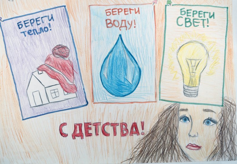 Рисунок на тему энергосбережение