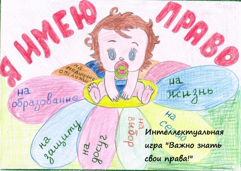Рисунок на тему права ребенка