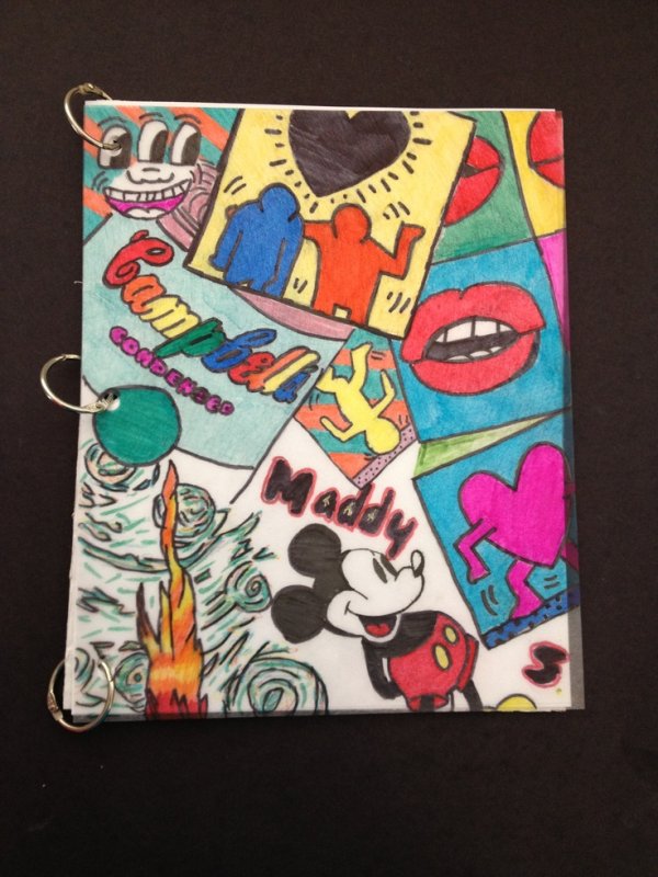 обложка для скетчбука