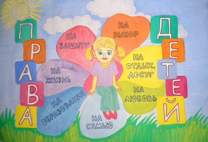 Рисунок на тему Мои права