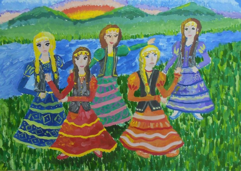 Башкирская художница башкирка